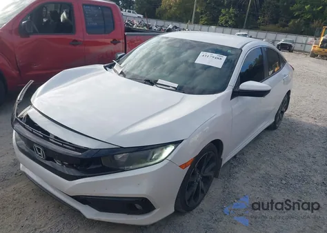 2019 Honda Civic Sport from USA, damaged, VIN 2HGFC2F82KH576151